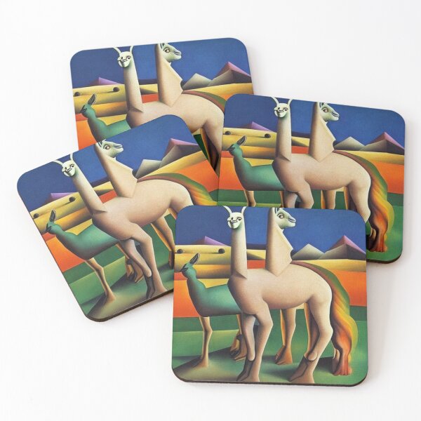 Item preview, Llama in the Andes designed and sold by George Hutton Hunter.