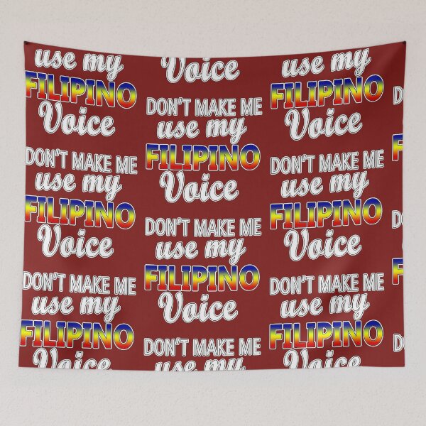 Item preview, Don't make use my Filipino Voice designed and sold by SariSariStoreFL.