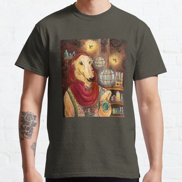 Borzoi Potion Seller Classic T-Shirt