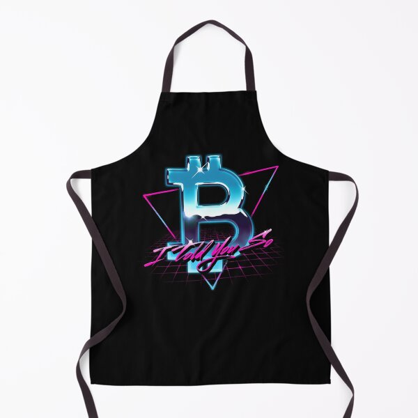 Item preview, Retrowave Bitcoin Logo I Told You So HODL BTC Bitcoin Crypto designed and sold by vomaria.