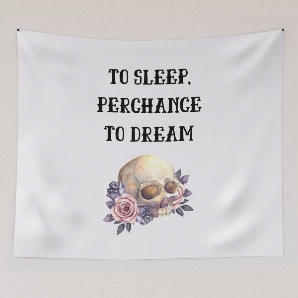 Item preview, Shakespeare Quote From Hamlet - To sleep, perchance to dream designed and sold by violet-hope.