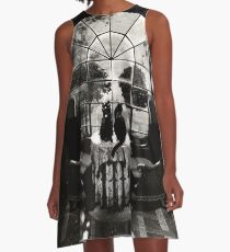 Room Skull A-Line Dress