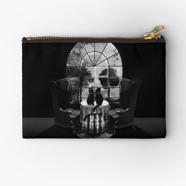 Room Skull Zipper Pouch