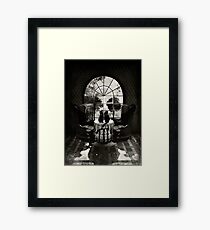 Room Skull Framed Print