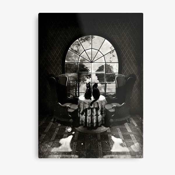 Room Skull Metal Print