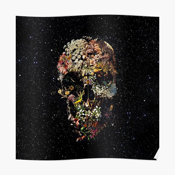 Smyrna Skull Poster