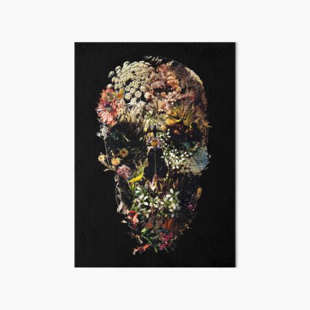 Smyrna Skull Art Board Print