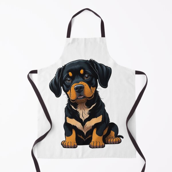 Item preview, Cute Rottweiler puppy designed and sold by TheArtAlchemy.