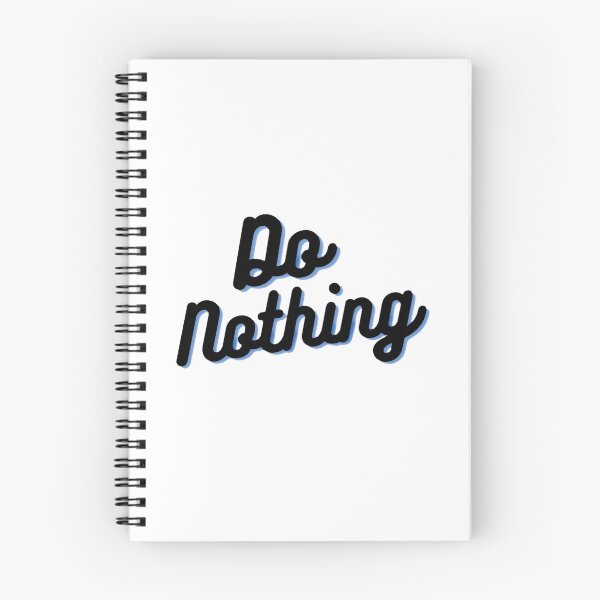 Item preview, Do nothing text designed and sold by MajkSome.