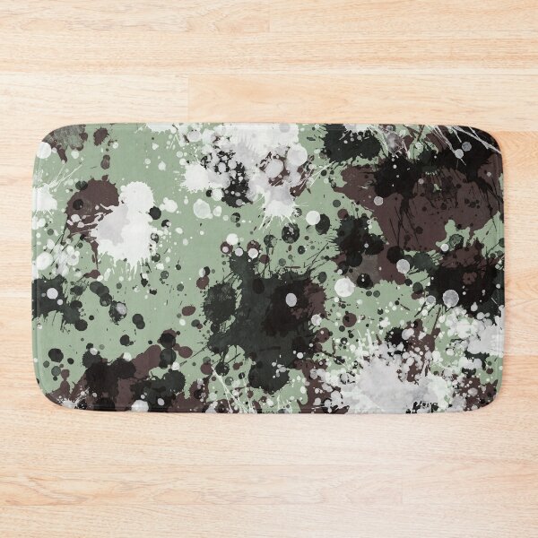 Item preview, Sage green paint splatter art, Drip painting abstract  designed and sold by JinJinYoon.
