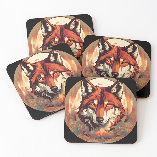 Item preview, Incredible Wolf Art designed and sold by AbsoluteA.