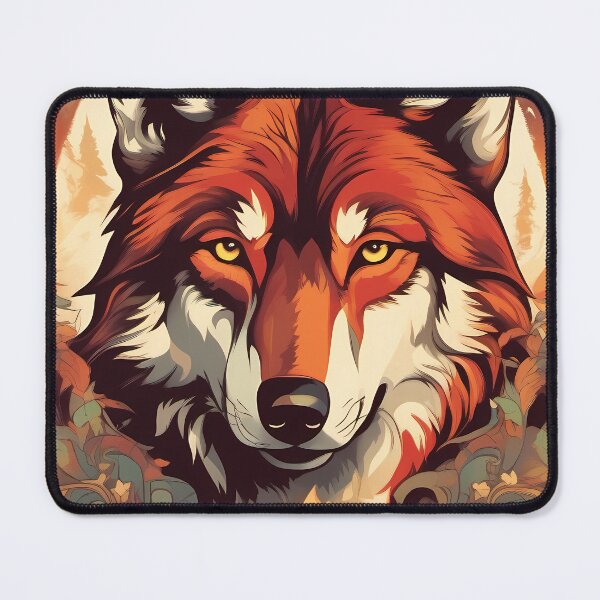 Item preview, Incredible Wolf Art designed and sold by AbsoluteA.