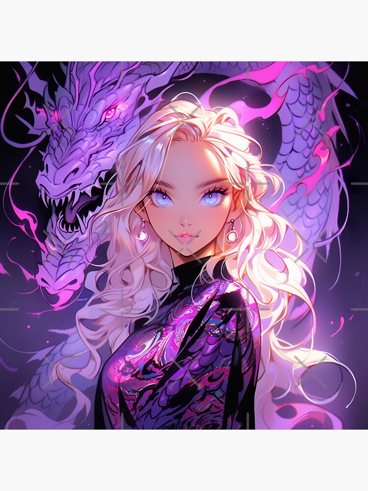 prompthunt: character concept art of a woman with ice dragon horns and  wings | | very anime, dragon scales, cute - fine - face, pretty face,  realistic shaded perfect face, fine details