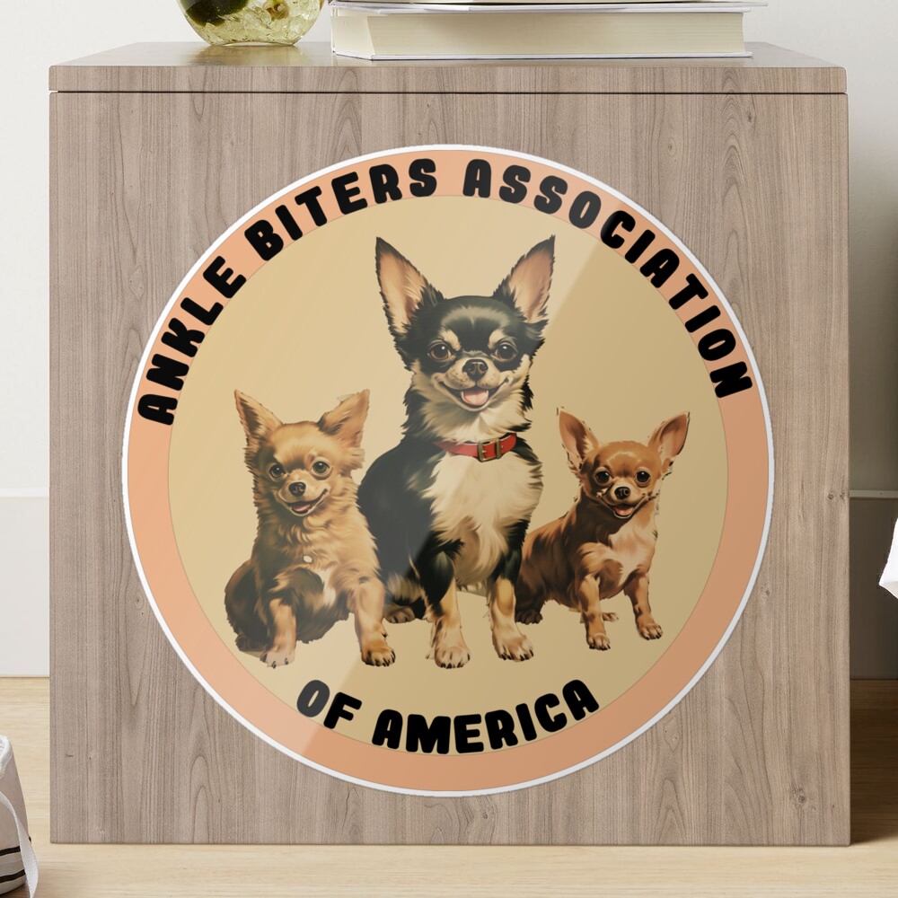 Ankle Biters Association Of America Sticker for Sale by