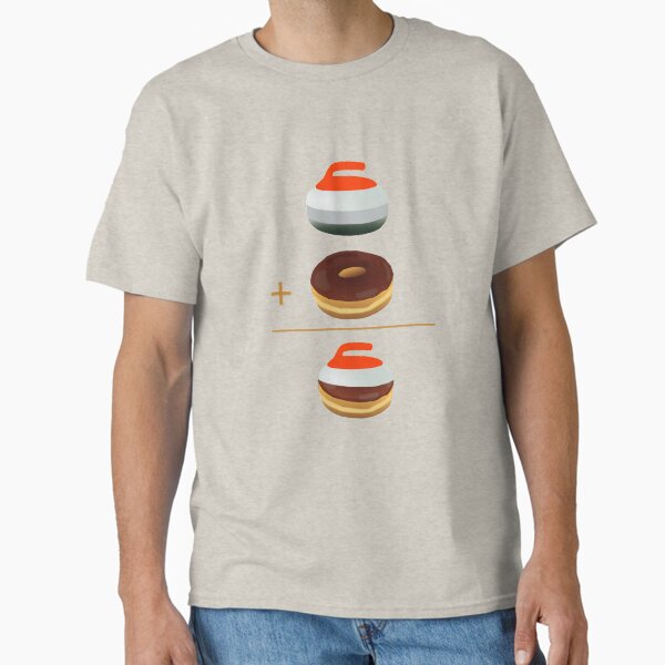 Item preview, Canadian Women Curling Sport with Donuts designed and sold by Florigonia - explore the far south.