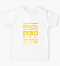 Safety Information | RN Registered Nurse Nursing Gift Kids Tee
