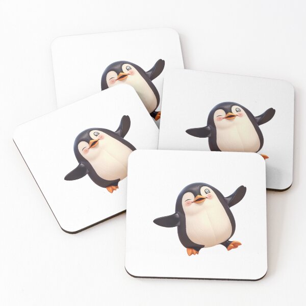 Item preview, Cute happy penguin designed and sold by juoctaviniarts.