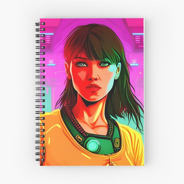 Item preview, Cyber Girl Beautiful Yellow Top designed and sold by Ink Art Design.