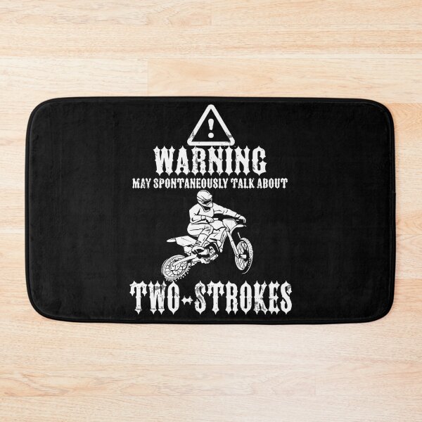 Item preview, Warning, May Spontaneously Talk About Two-Stroke Dirt Bikes 1 designed and sold by ianearthcore.