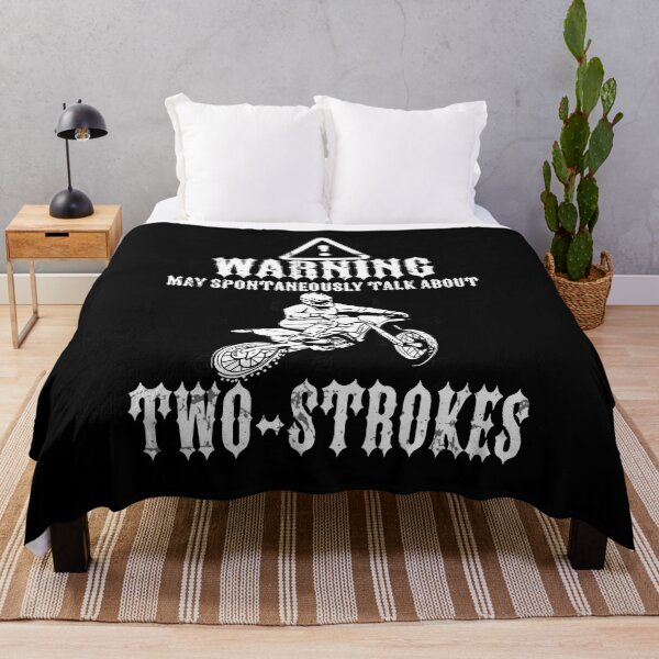 Item preview, Warning, May Spontaneously Talk About Two-Stroke Dirt Bikes 1 designed and sold by ianearthcore.