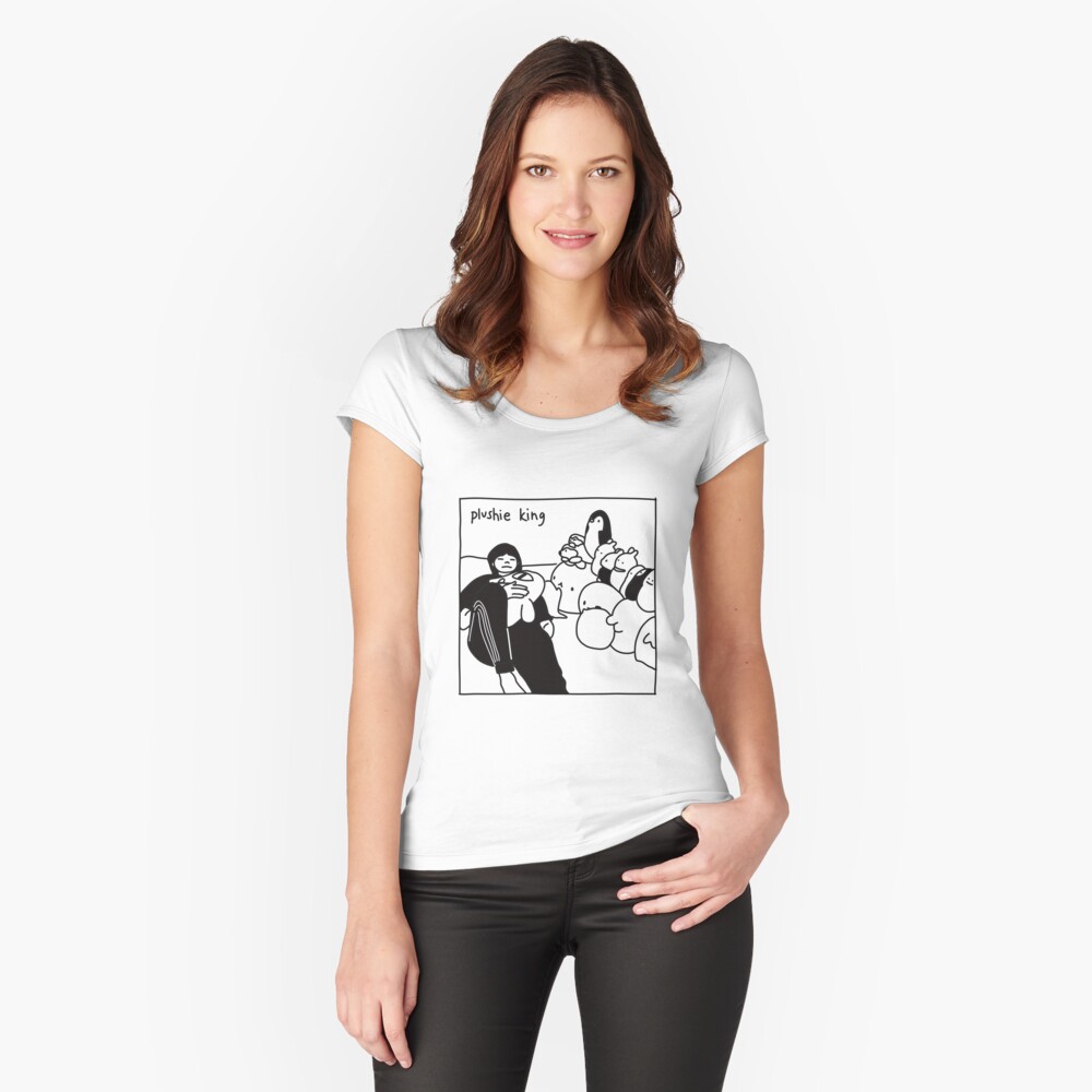 Item preview, Tailliertes Rundhals-Shirt designed and sold by dizzyizzae.