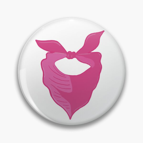 Item preview, Dark pink bandana cowgirl designed and sold by retrorangerr.