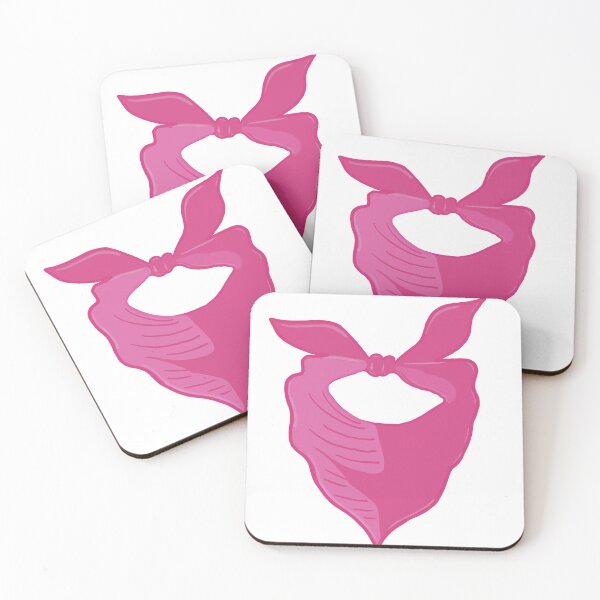 Item preview, Dark pink bandana cowgirl designed and sold by retrorangerr.