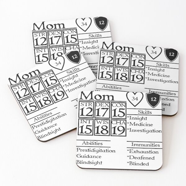 Item preview, DND Mom Statblock Design designed and sold by MuggzNMore.