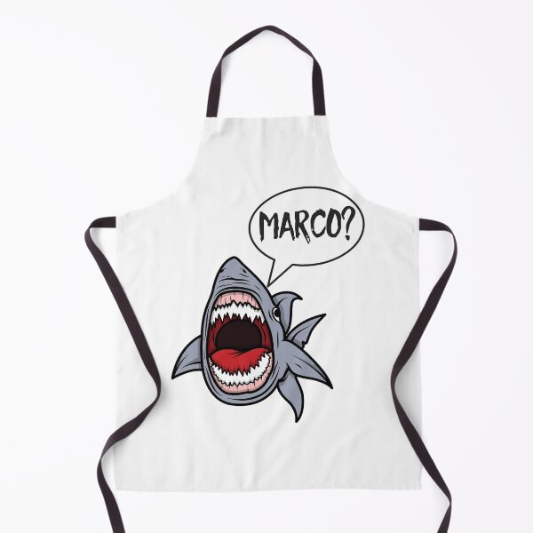 Item preview, Hungry Shark Playing Marco Polo   	 designed and sold by sntclrxe13.