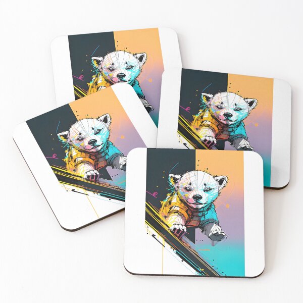 Item preview, Baby Polar Bear, Inkpunk designed and sold by CJMarchese.