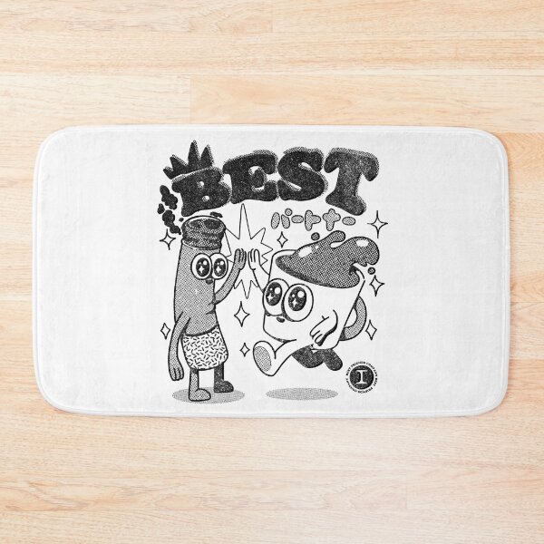 Item preview, Best Friends - Coffee and Cigarette designed and sold by Ilustrata®.