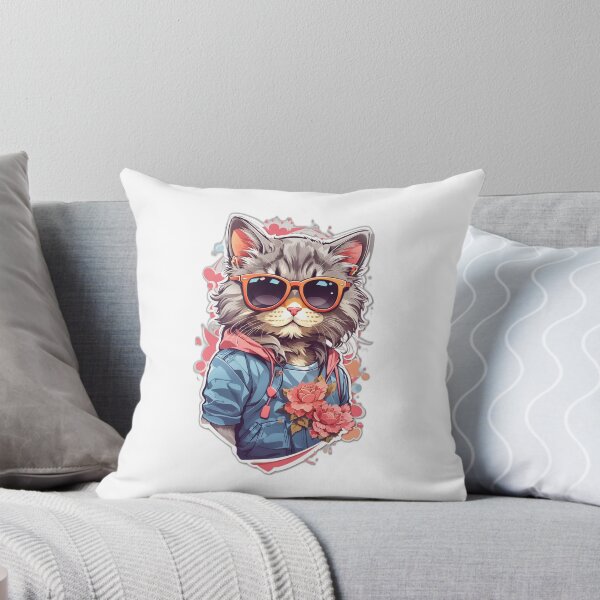 Item preview, Cool cat with sunglasses designed and sold by Gerllexy.