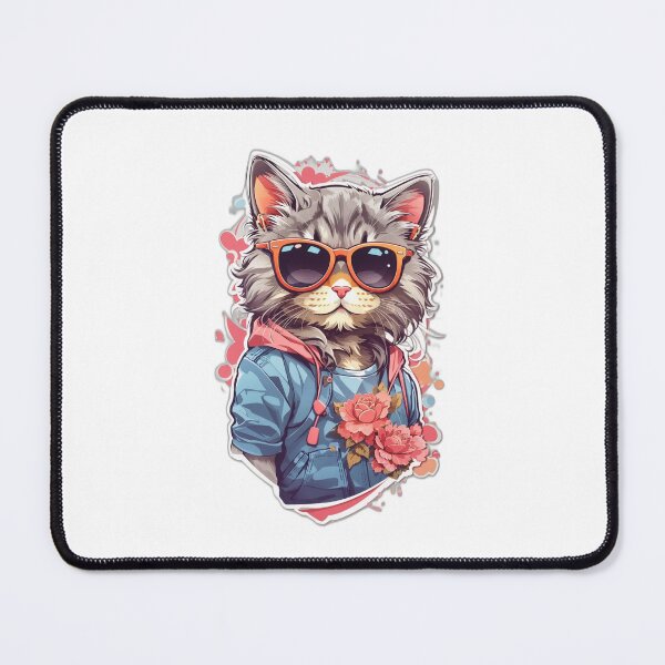 Item preview, Cool cat with sunglasses designed and sold by Gerllexy.