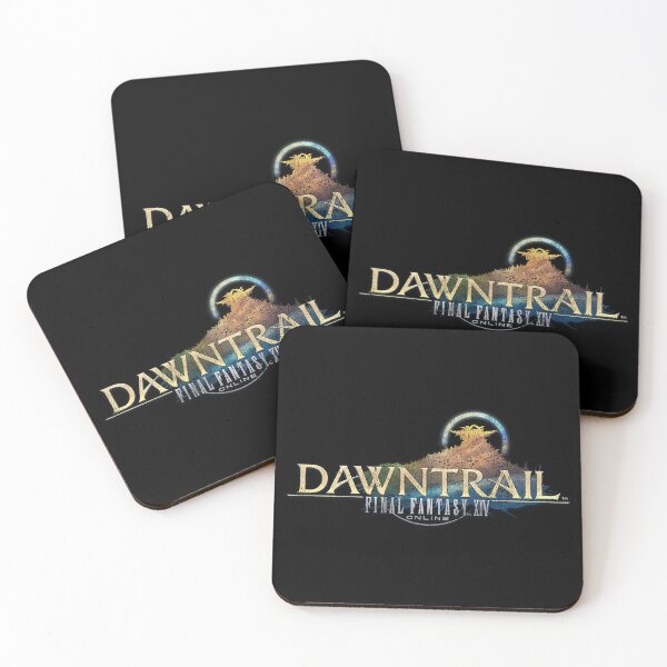 Item preview, FFXIV Dawntrail Distressed Logo designed and sold by StebopDesigns.