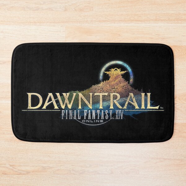 Item preview, FFXIV Dawntrail Distressed Logo designed and sold by StebopDesigns.
