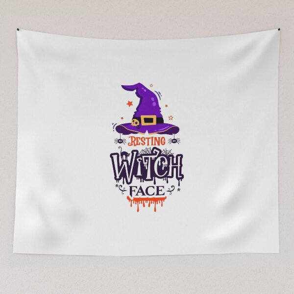Item preview, Resting Witch Face designed and sold by GalMar.