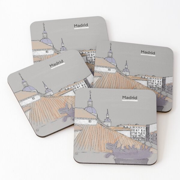Item preview, Madrid: rooftops designed and sold by OlgaMundi.