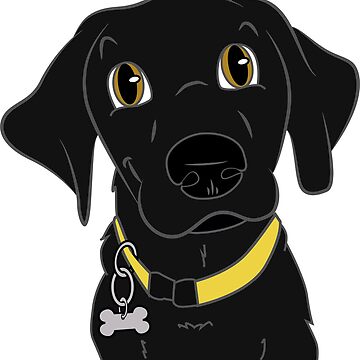 Artwork thumbnail, Black Lab by MADDesigns12