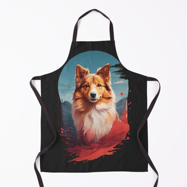 Item preview, Starlit Canine Dream, space age Shetland sheepdog designed and sold by DBPauwels.