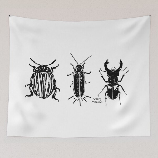 Item preview, Beetle Trio designed and sold by WearyMeadows.