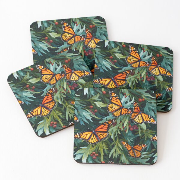 Item preview, Monarch Butterflies Watercolor 10 designed and sold by DigitalPatternx.