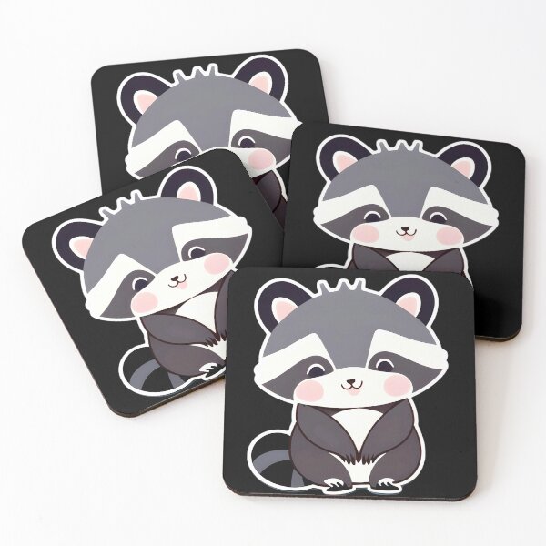 Item preview, Cute, kawaii Racoon  designed and sold by Awesome Things.