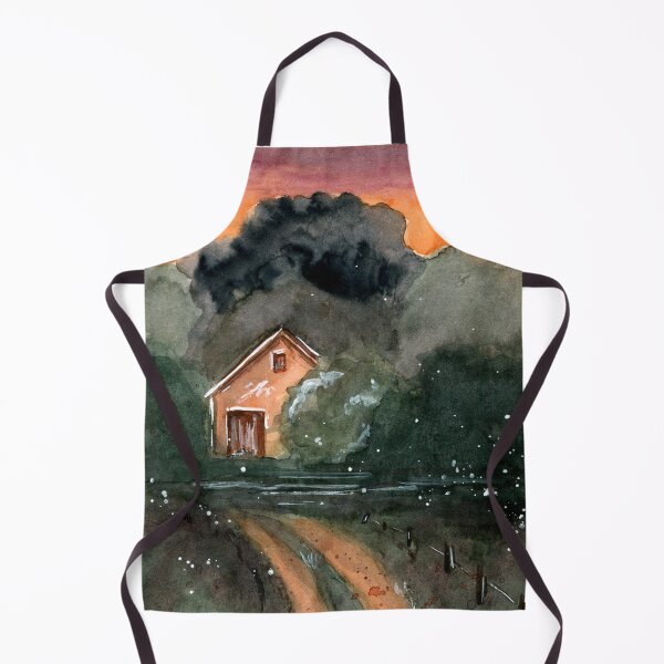 Item preview, Final Sunset - Watercolor Painting designed and sold by Pattokarts.