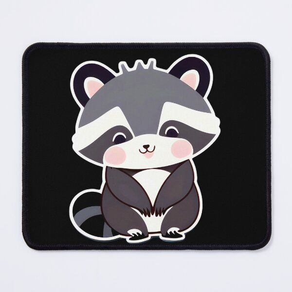 Item preview, Cute, kawaii Racoon  designed and sold by Awesome Things.