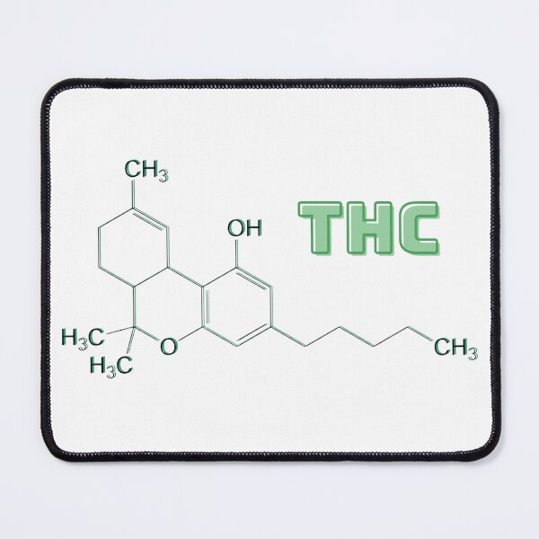 Item preview, Chemical formula of THC designed and sold by TrustArt420.