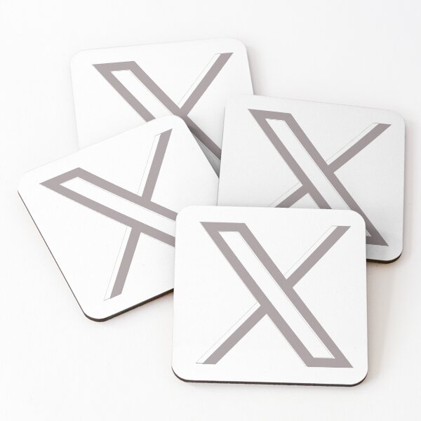 Item preview, x.com gray new logo, (old twitter) designed and sold by LEOEXPRESS.