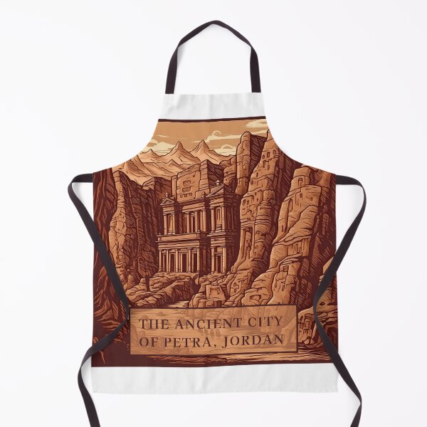 Item preview, The Ancient City of Petra, Jordan illustration designed and sold by KristinaNEL.