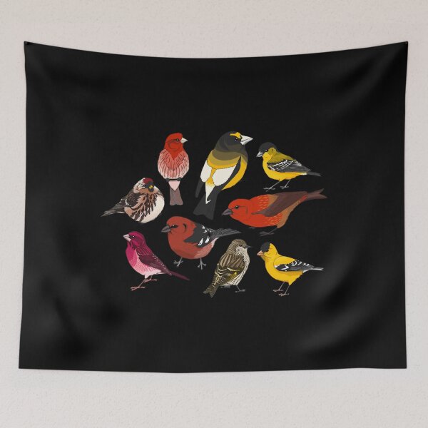 Item preview, North American Finches Cap 	 designed and sold by oligltyk91.