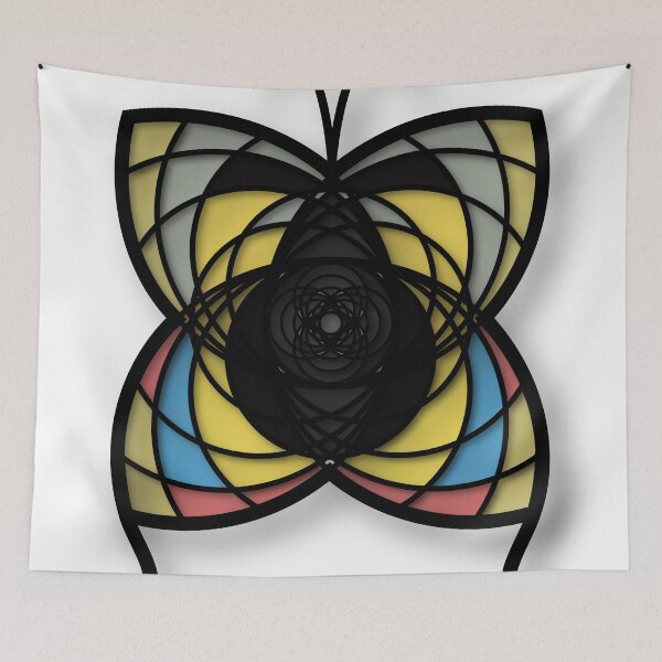 Item preview, Papilio butterfly mandala designed and sold by Bayzassi.