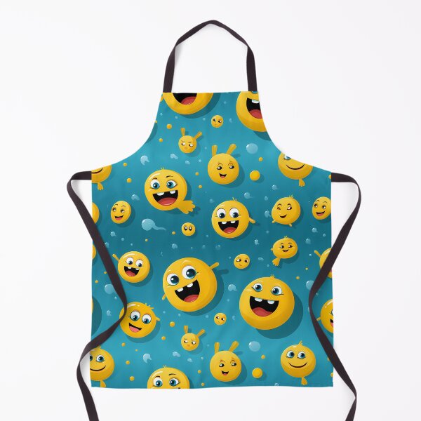 Item preview, Goofy Smiley Emojis Pattern designed and sold by TheMerch-er.